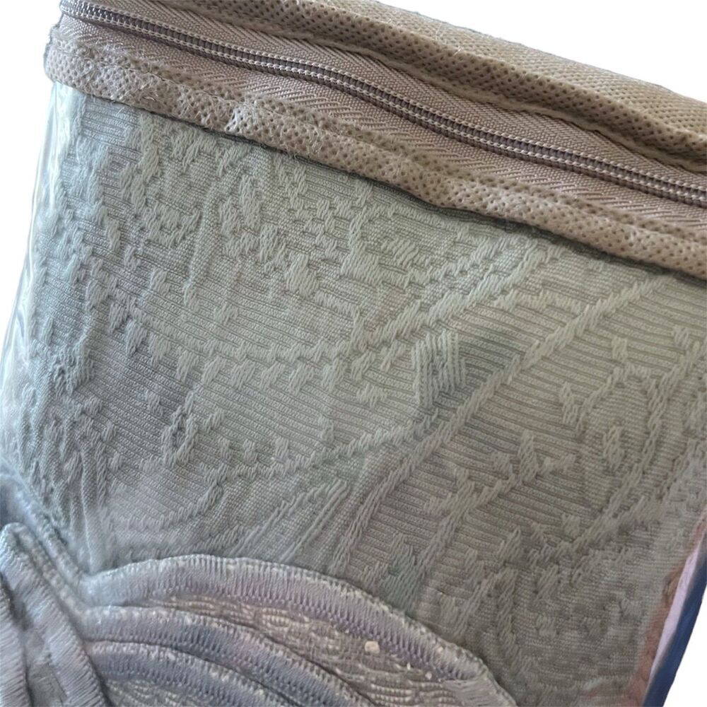 Alexis King Pillow Sham 100% Cotton Malelasse Paisley Design - Picture 6 of 6